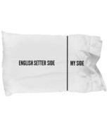English Setter Pillow Case - Funny English Setter Pillowcase - English S... - £14.34 GBP