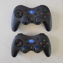 Playstation 2 Logitech Cordless Action Controller Lot of 2 Replacements - $9.98