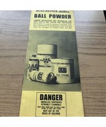 1967 WINCHESTER - WESTERN BALL POWDER RELOADING MANUAL SHOTSHELL, CENTER... - $14.53 CAD