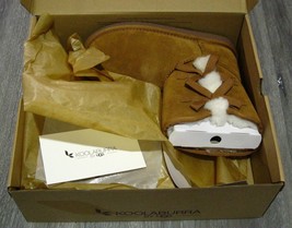 KOOLABURRA by UGG Victoria Short Boot Chestnut Bows Kids Size 3 NEW w/Box - £46.85 GBP