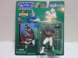 Terrell Davis Denver Broncos 1998 Kenner NFL Starting Lineup Action Figure - £11.96 GBP