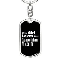 Neapolitan Mastiff v2 - Luxury Dog Tag Keychain - £23.55 GBP