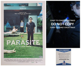 Bong Joon Ho Signed Parasit 12x18 Photo Movie Poster COA Proof Beckett A... - £276.33 GBP