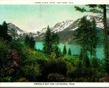 Vtg Postcard Lake Tahoe California CA - Emerald Bay and Cathedral Peak UNP - $14.80