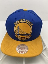 Mitchell and Ness Golden State Warriors Snapback Cap Hat NBA Curry Wool ... - £28.03 GBP