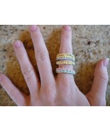 10 Crocheted Rings - $2.75