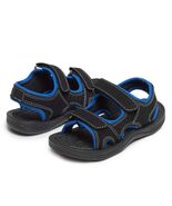 Skysole Boys Double Adjustable Strap Lightweight Slippers Royal Size 5-6... - €4,00 EUR