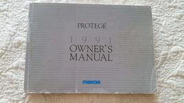 1991 Mazda Protege Owners Manual [Paperback] Mazda - £11.54 GBP