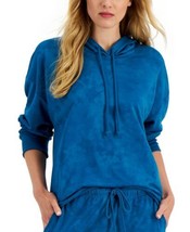 Jenni Womens Sleepwear On Repeat Hooded Pajama Top Only,1-Piece, Large - £29.04 GBP