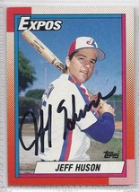 Jeff Huson Signed Autographed 1990 Topps Card - $9.98