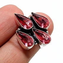 Pink Rubellite Handmade Fashion Ethnic Gifted Ring Jewelry 7&quot; SA 6261 - £3.87 GBP