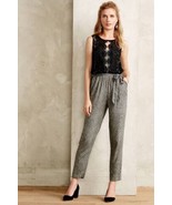 NWT ANTHROPOLOGIE LACE MEDLEY JUMPSUIT by ELEVENSES 4, 6, 8 - £70.78 GBP