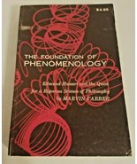 The Foundation of Phenomenology : Edmund Husser, Farber, Marvin, 1968 - £45.78 GBP