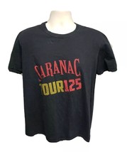 Saranac Tour 125th Anniversary Adult Large Black TShirt - £14.28 GBP
