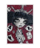 House of Cards by Dottie Gleason Lowbrow Art Print Framed/Unframed Tattoo Girl - $20.00 - $45.00