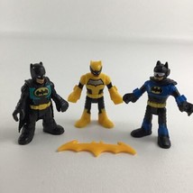 Fisher Price Imaginext DC Comics Super Friends Yellow Batman Figures Lot Toy 79 - £17.70 GBP