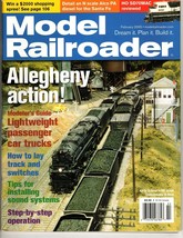 Model Railroader Magazine Feb 2005 Allegheny Action, Lightweight Passenger - £9.18 GBP