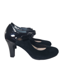 Gianni Bernini Womens Velmah Black Memory Foam High Heels Mary Jane Pump... - $51.68