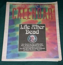 Grateful Dead Calendar Newspaper Supplement Vintage 1995 Jerry Garcia Bo... - $39.99