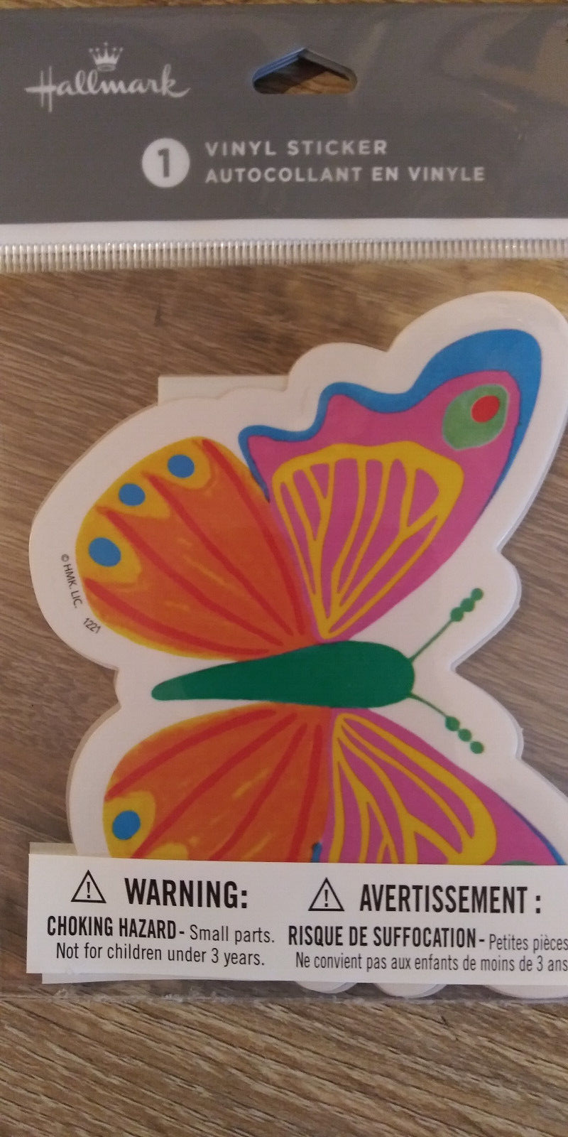 hallmark sticker  butterfly - $2.97