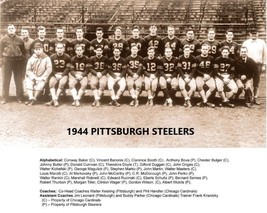 1944 PITTSBURGH STEELERS 8X10 TEAM PHOTO NFL FOOTBALL PICTURE CHICAGO CA... - £3.88 GBP