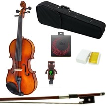 Paititi 4/4 Size Artist-200 Serie Solid Wood Ebony Fitted Violin  x 3 - £210.99 GBP
