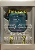 Heyday Earbud Accessory Kit Teal Fits Airpods Charging Case - £9.10 GBP