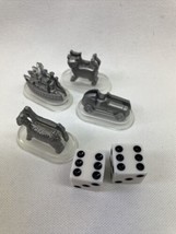New 2014 MY MONOPOLY MAKE YOUR OWN GAME ~ Replacement Parts (tokens &amp; Dice) - $5.69