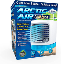 Chill Zone Evaporative Cooler with Hydro-Chill Technology, Portable Fan with 4 A - £42.32 GBP
