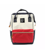  Anello Original Backpack Rucksack Unisex Canvas School Bag Bookbag Handbag - £15.66 GBP