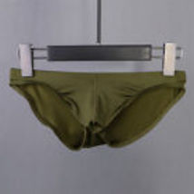  Low Waist Bikini Panties Pouch Breathable Underwear US Mens Ice Silk Br... - £7.90 GBP