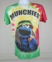 Cookie Monster Sesame Street Munchies Rasta Tie Dye T Shirt Size M + Fre... - £15.71 GBP