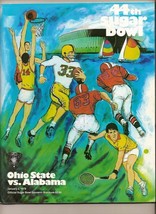 1978 Sugar Bowl Game program Alabama Crimson Tide Ohio State Buckeyes - £63.85 GBP