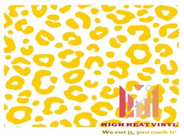 High Heat Duracoat Vinyl Stencil 10&quot; x 12&quot; - Cheetah Spots styling - $12.00