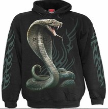 Spiral Direct Gothic Serpent tattoo mens hoodie pullover snake 2 sided  ... - $45.00