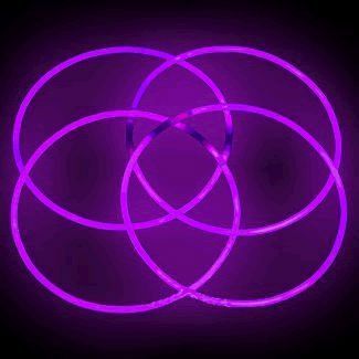 Glow Necklace Purple Tube of 25 - $80.63
