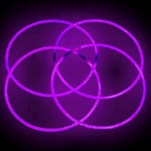 Glow Necklace Purple Tube of 25 - $109.92 CAD
