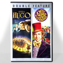 Willy Wonka &amp; the Chocolate Factory / Hugo (DVD, 1971/2011, Dbl Feat) Like New ! - £7.49 GBP