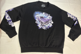 Hot Wheels x Forever 21 Men Muscle Car Purple Roses Butterflies Large Sw... - $651.55 MXN