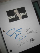 Uncut Gems Signed Movie Film Script Screenplay X4 Autograph Adam Sandler Idina M - £15.92 GBP