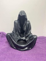 Rubber Latex Mould Mold Grim Reaper Tea Light Holder Cloaked Ghoul - £21.39 GBP