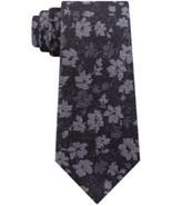 MSRP $70 Michael Kors Men&#39;s Artisanal Shadow Botanical Tie Black One Size - $26.31 CAD