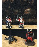 Underdark Undead Raiders – Skeletons, Priest &amp; Giant Spider (Painted Metal) - $27.99