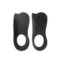 1 Pairs 3/4 BLACK Orthotic Shoe Insoles Inserts Flat Feet High Arch Plan... - $9.88