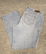 Lauren Ralph Lauren Jeans Womens 16W Blue Denim Pants Classic Straight Casual - £23.21 GBP