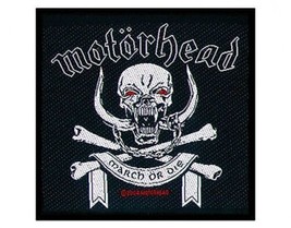 Motorhead March Or Die 2010 Woven Sew On Patch Official Merchandise Lemmy - £4.02 GBP