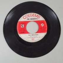 The Monkees 45 RPM I&#39;m A Believer | I&#39;m Not Your Stepping Stone Record - £6.19 GBP