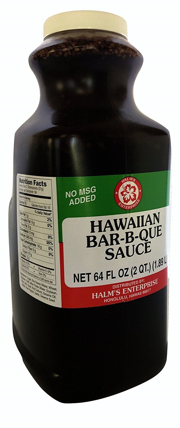 Halm's Hawaiian BBQ Bar-B-Que Sauce Hawaii