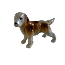 Vintage Tan &amp; White Labrador dog Bone China Figure Japan - £9.54 GBP