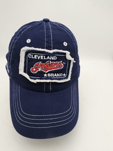CLEVELAND CLINIC CLEVELAND INDIANS HAT CAP ADJUSTABLE STRAP 100% COTTON - $11.00
